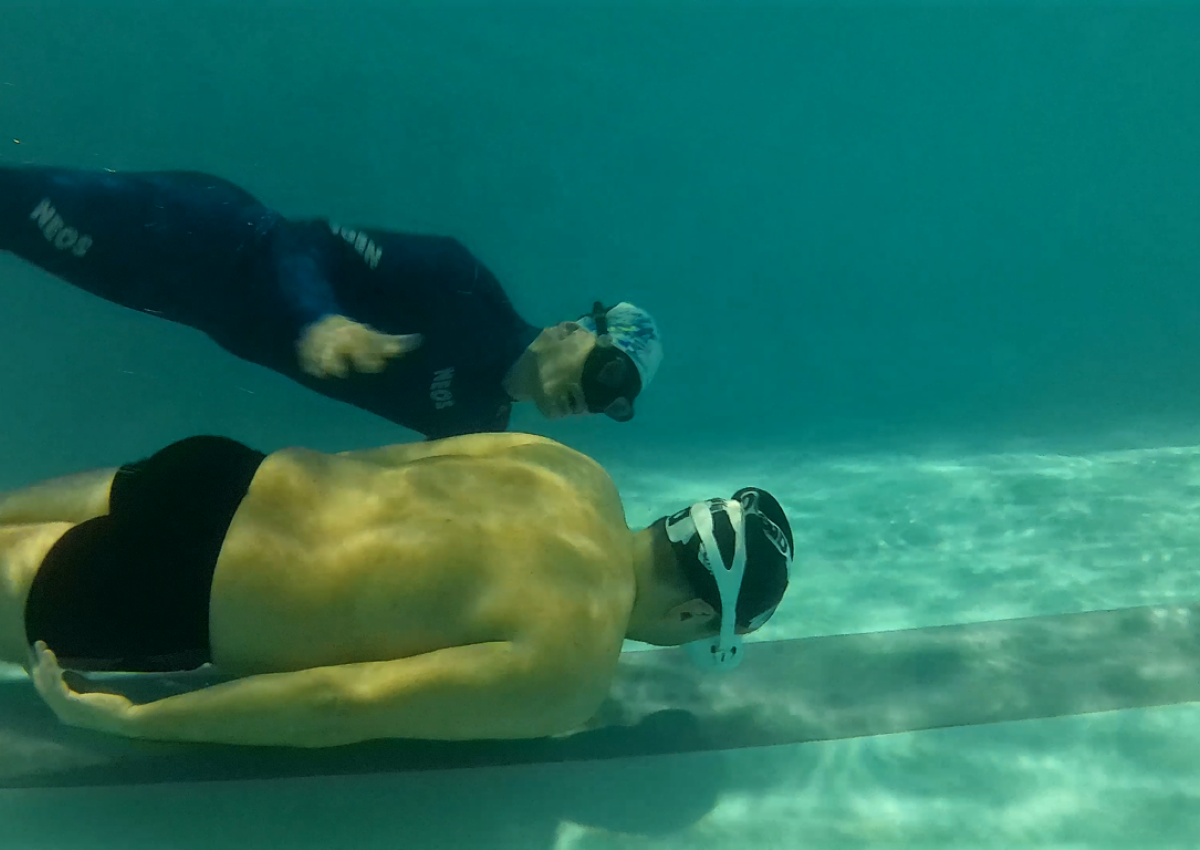 Corso di apnea con didattica apnea accademy